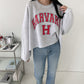 H Comfy Crop Sweatshirts