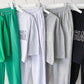 2Set Crop Top T-shirts with Track Pants