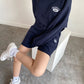 Summer Tracksuit Set Sweatshirts Short Pants