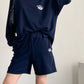 Summer Tracksuit Set Sweatshirts Short Pants