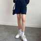 Summer Tracksuit Set Sweatshirts Short Pants