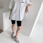 Foretime Print Overfit Short sleeve T-shirts