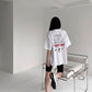 Foretime Print Overfit Short sleeve T-shirts