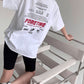 Foretime Print Overfit Short sleeve T-shirts