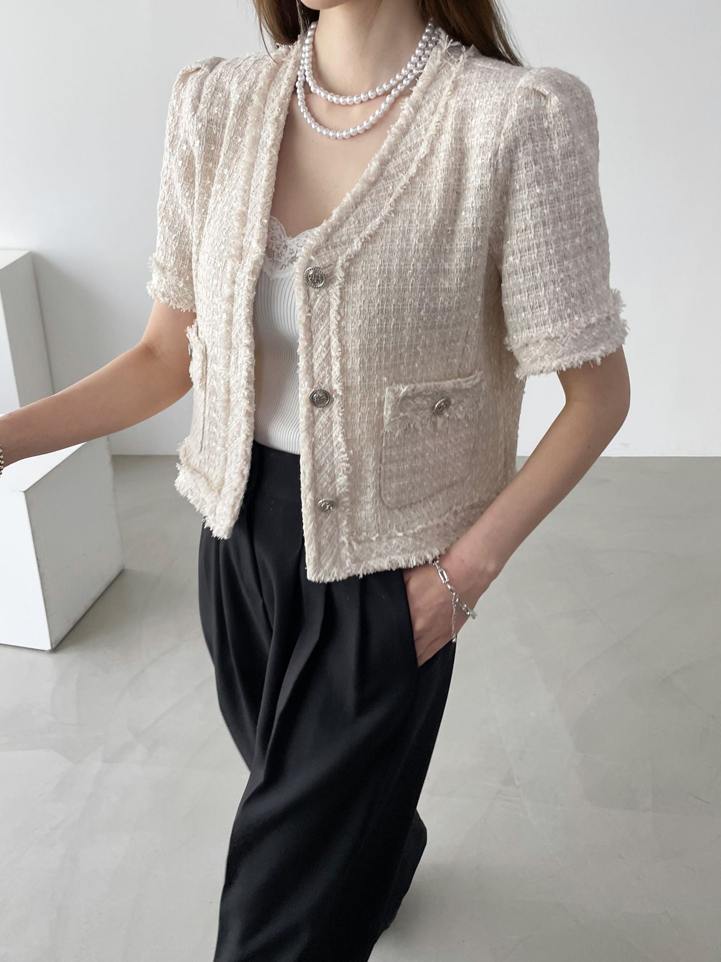Tweed Jacket Summer Classic
