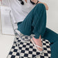 High Waist Flared Pleated Pants
