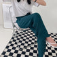 High Waist Flared Pleated Pants