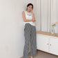 Diamond Plaid High Waist Wide Pants
