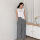 Diamond Plaid High Waist Wide Pants