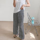 Diamond Plaid High Waist Wide Pants