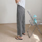Diamond Plaid High Waist Wide Pants