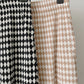 Diamond Plaid High Waist Wide Pants