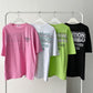 Reflect Print Overfit Boxy Cotton T-shirts
