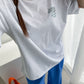 Reflect Print Overfit Boxy Cotton T-shirts