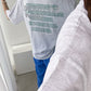 Reflect Print Overfit Boxy Cotton T-shirts