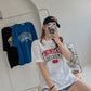 Beaumont Print Overfit Boxy Cotton T-shirts
