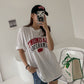 Beaumont Print Overfit Boxy Cotton T-shirts