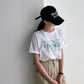 Vintage is Print Top Cotton T-shirts