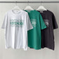 Vintage is Print Top Cotton T-shirts