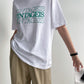 Vintage is Print Top Cotton T-shirts