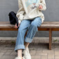 Skateboarding Dog fleece Sweatshirts