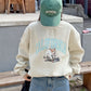 Skateboarding Dog fleece Sweatshirts