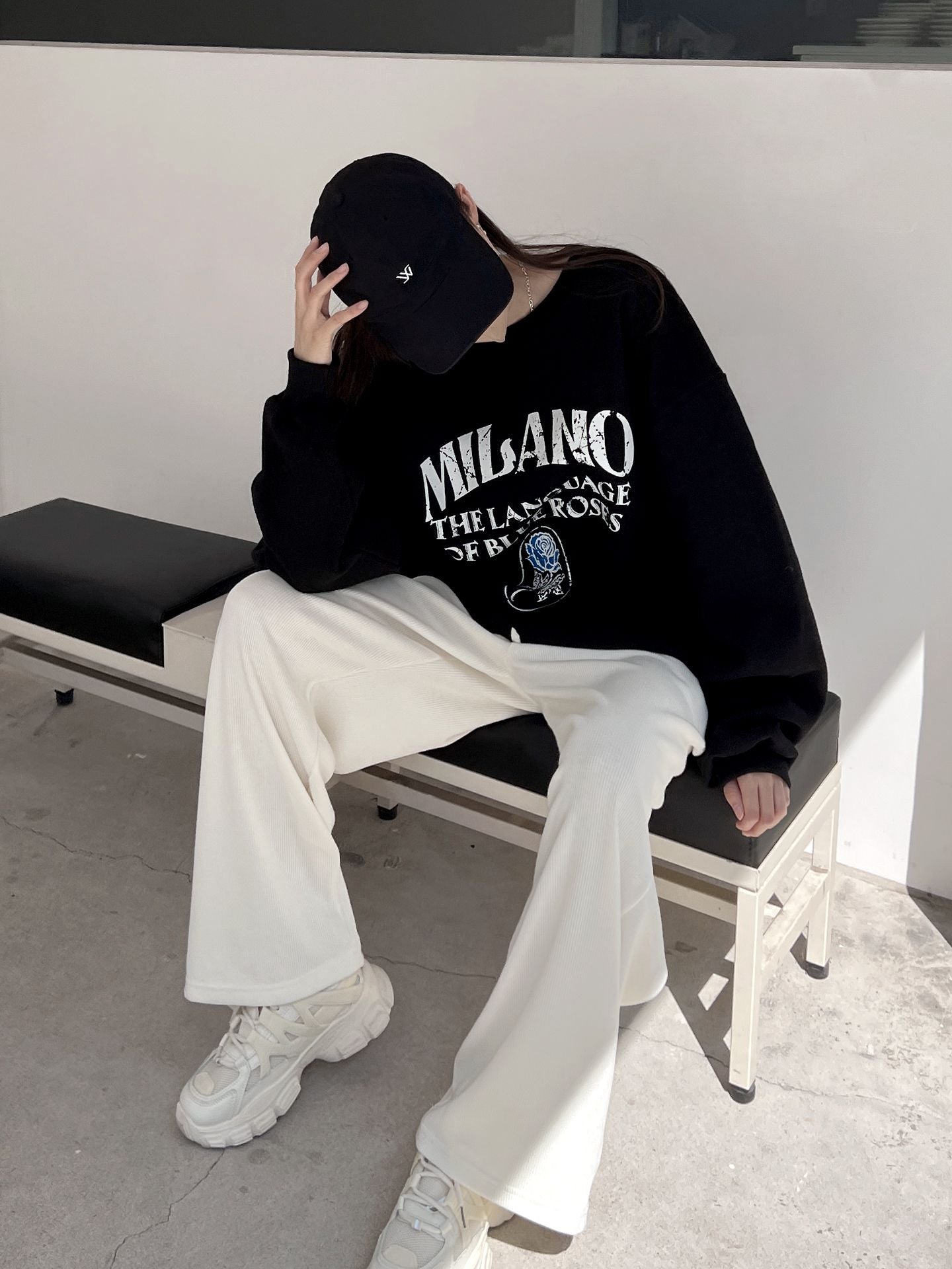 Milano Vintage Print Sweatshirts