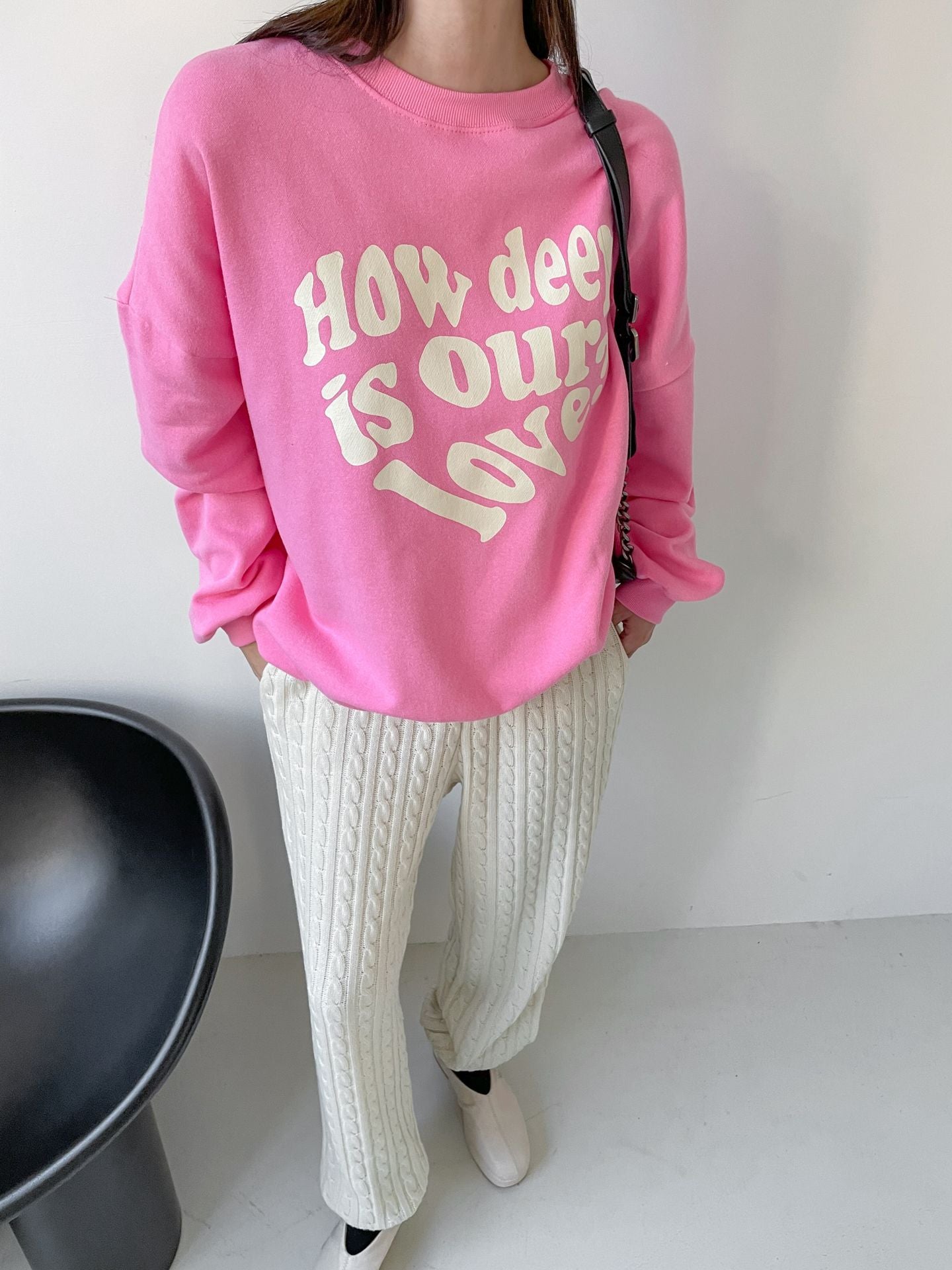 How Deep Is Your Love fleece Sweatshirts