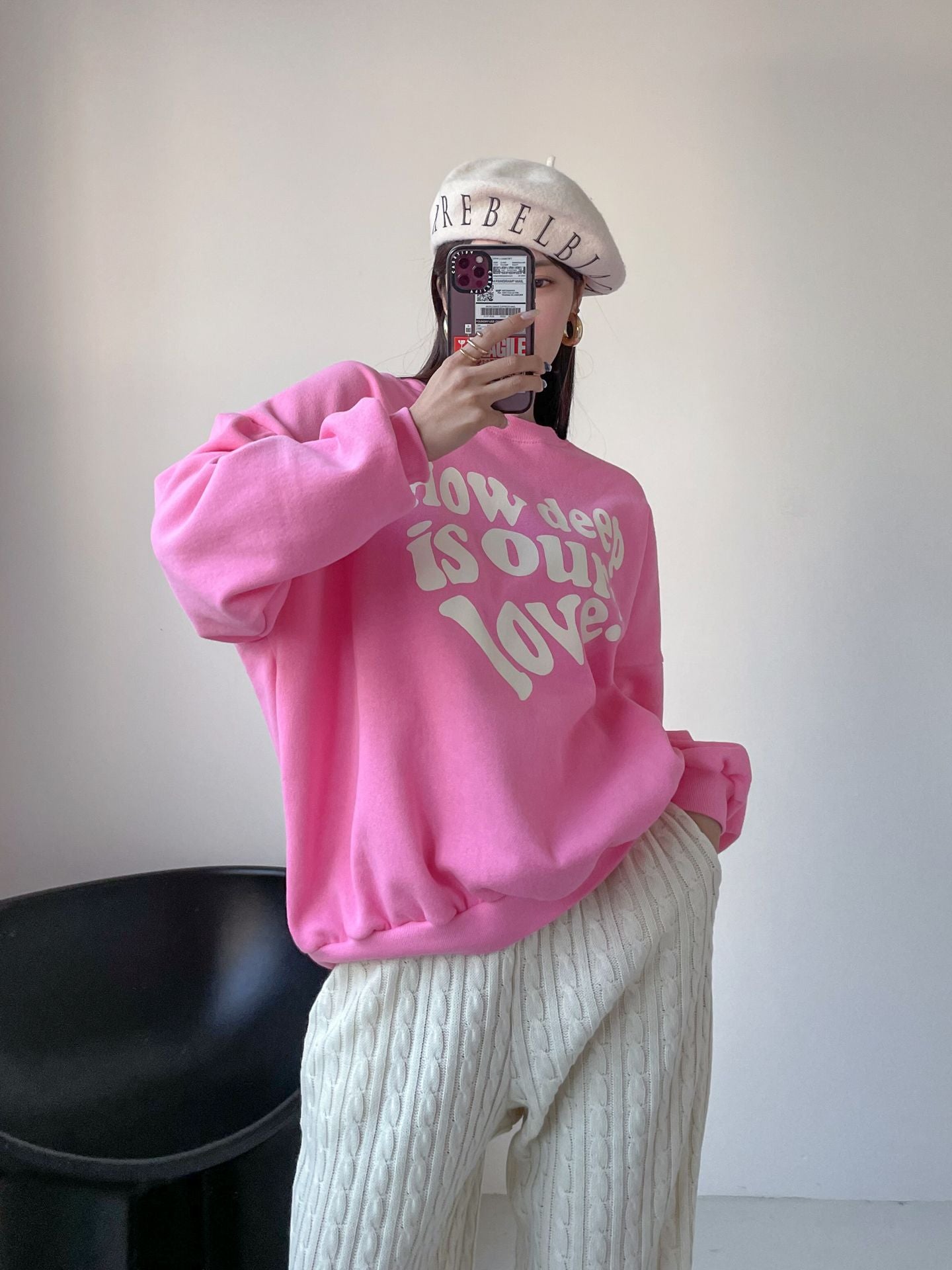 How Deep Is Your Love fleece Sweatshirts