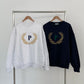 Laurel Wreath Embroidery Sweatshirts