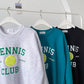 Tennis Club Ball Patch Sweatshirts