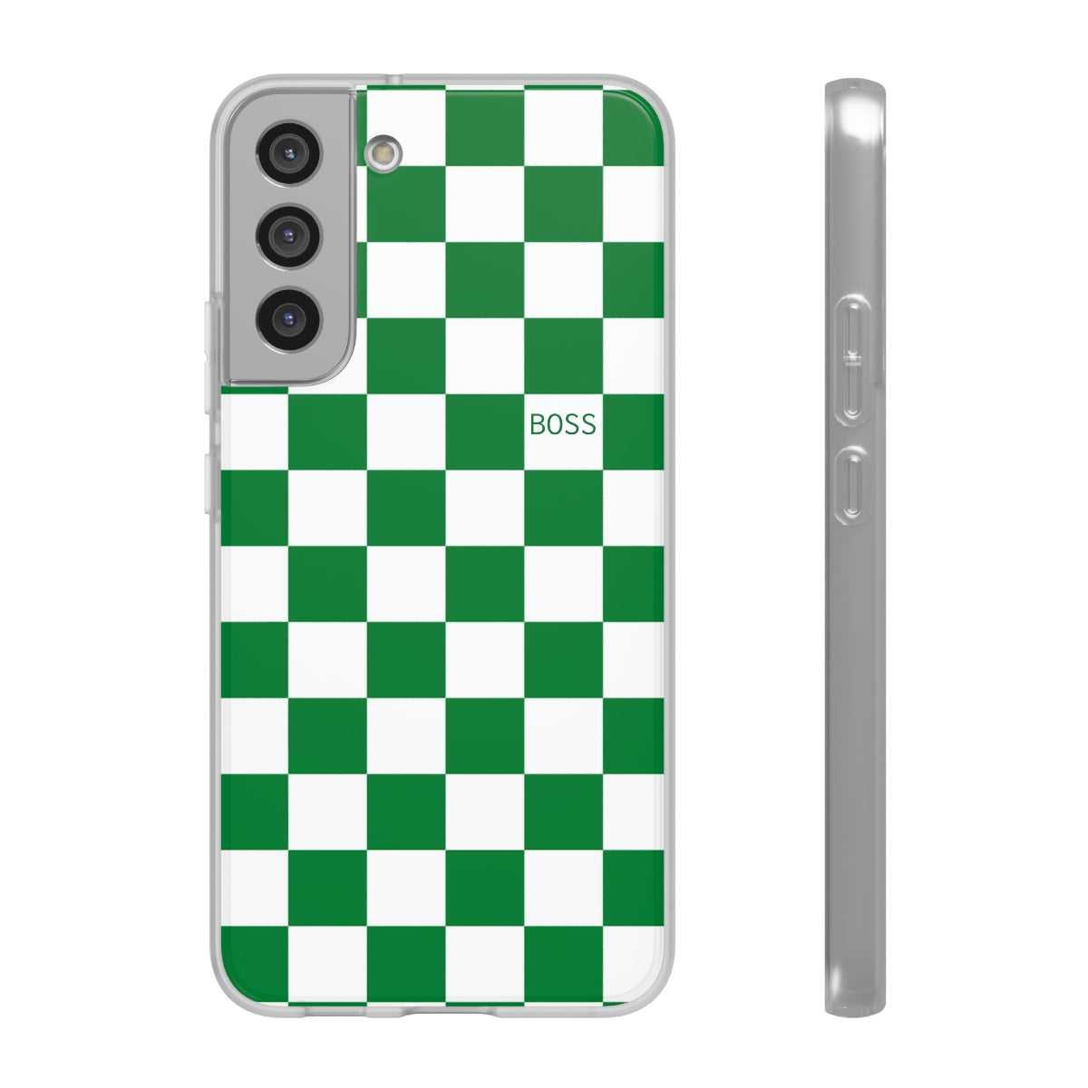 Custom Initial Print Phone Case / iPhone Galaxy / Flexi Cases