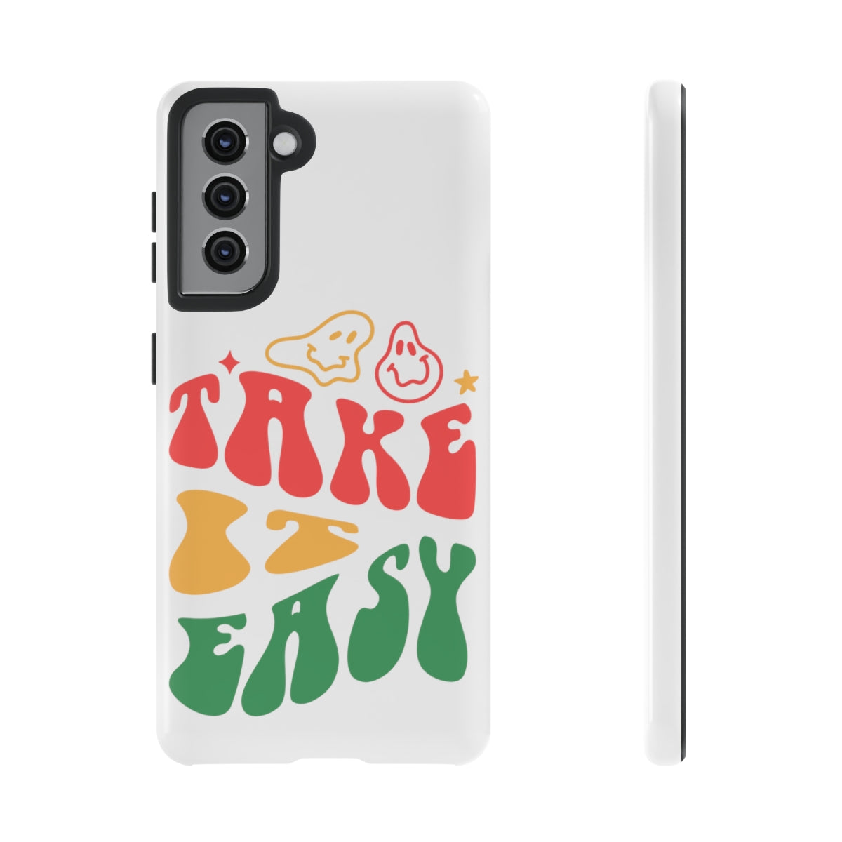 Take It Easy Happy Face / Tough Cases Phone Case