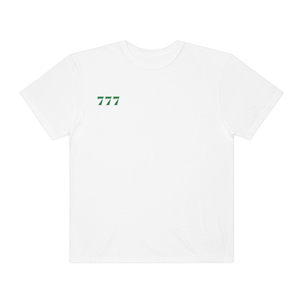Angel Numbers / Unisex Garment-Dyed T-shirt / White