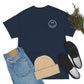 Keep On Smiling / T-shirt Unisex Heavy Cotton Tee / Dark Colors