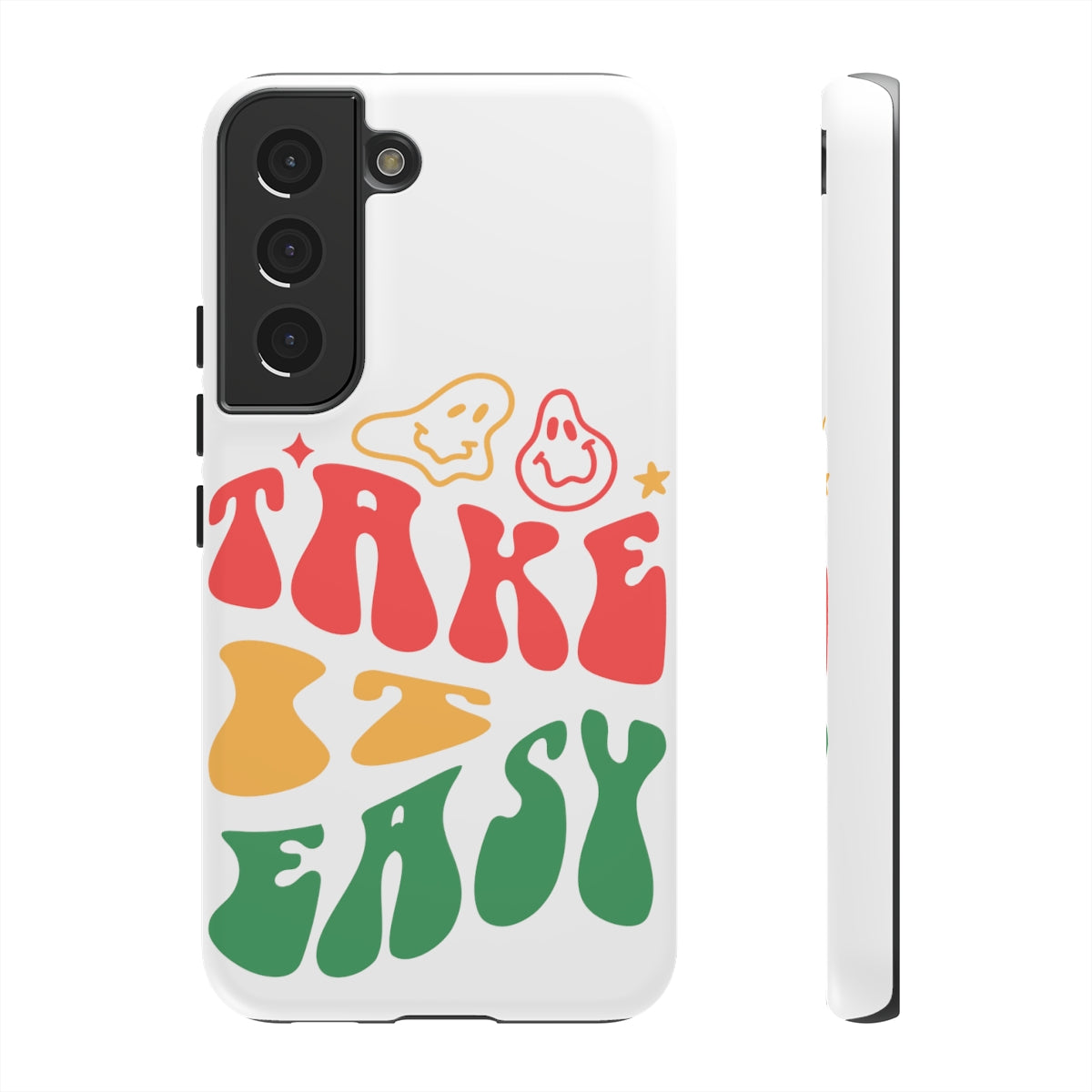 Take It Easy Happy Face / Tough Cases Phone Case