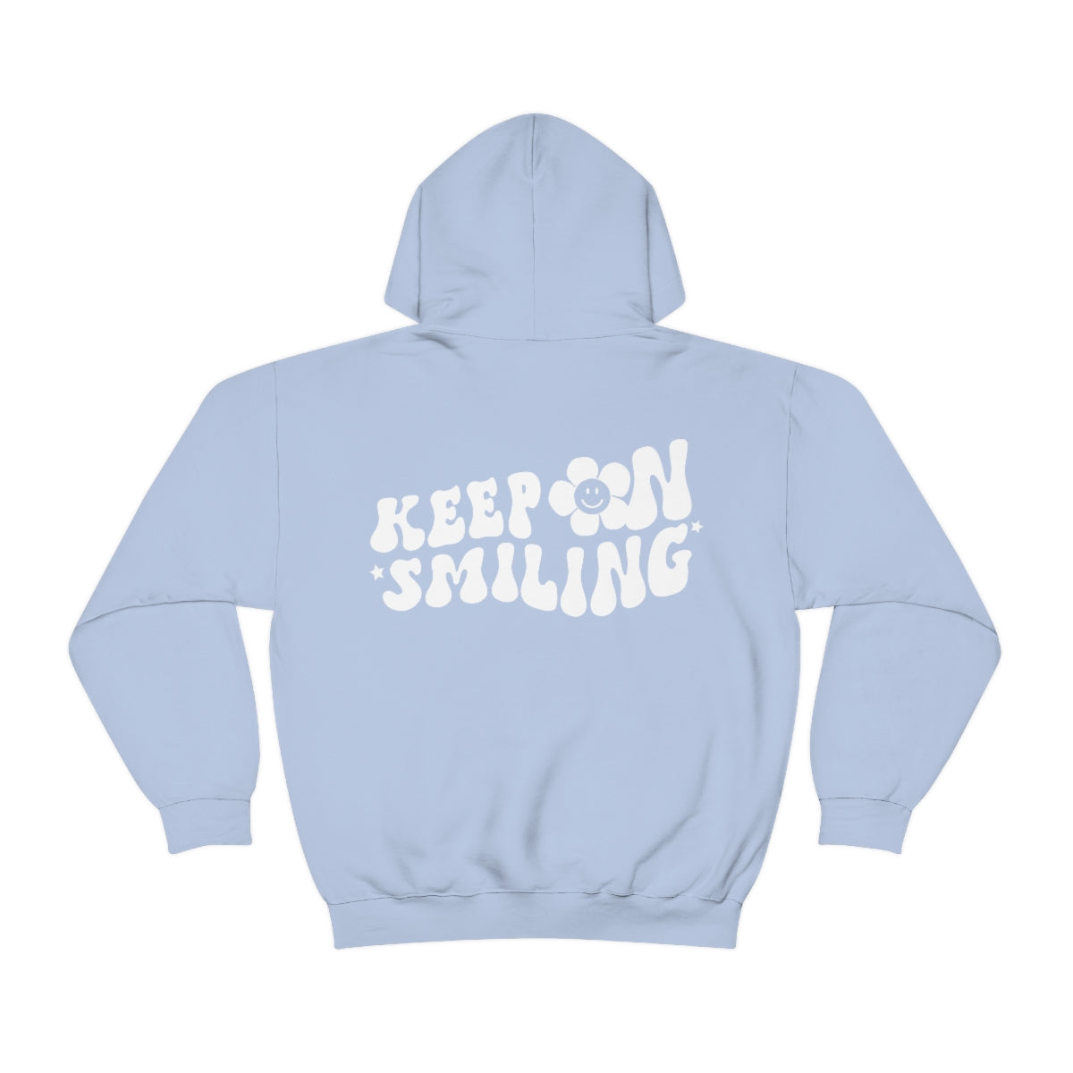 Keep On Smiling / Unisex Heavy Blend™ Hooded Sweatshirt / Dark Colors