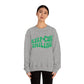 Keep On Smiling Sweatshirt / Unisex Heavy Blend™ Crewneck Sweatshirt / Green