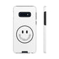 Smiley Happy Face Good Vibes Only Message Printed Phone Case
