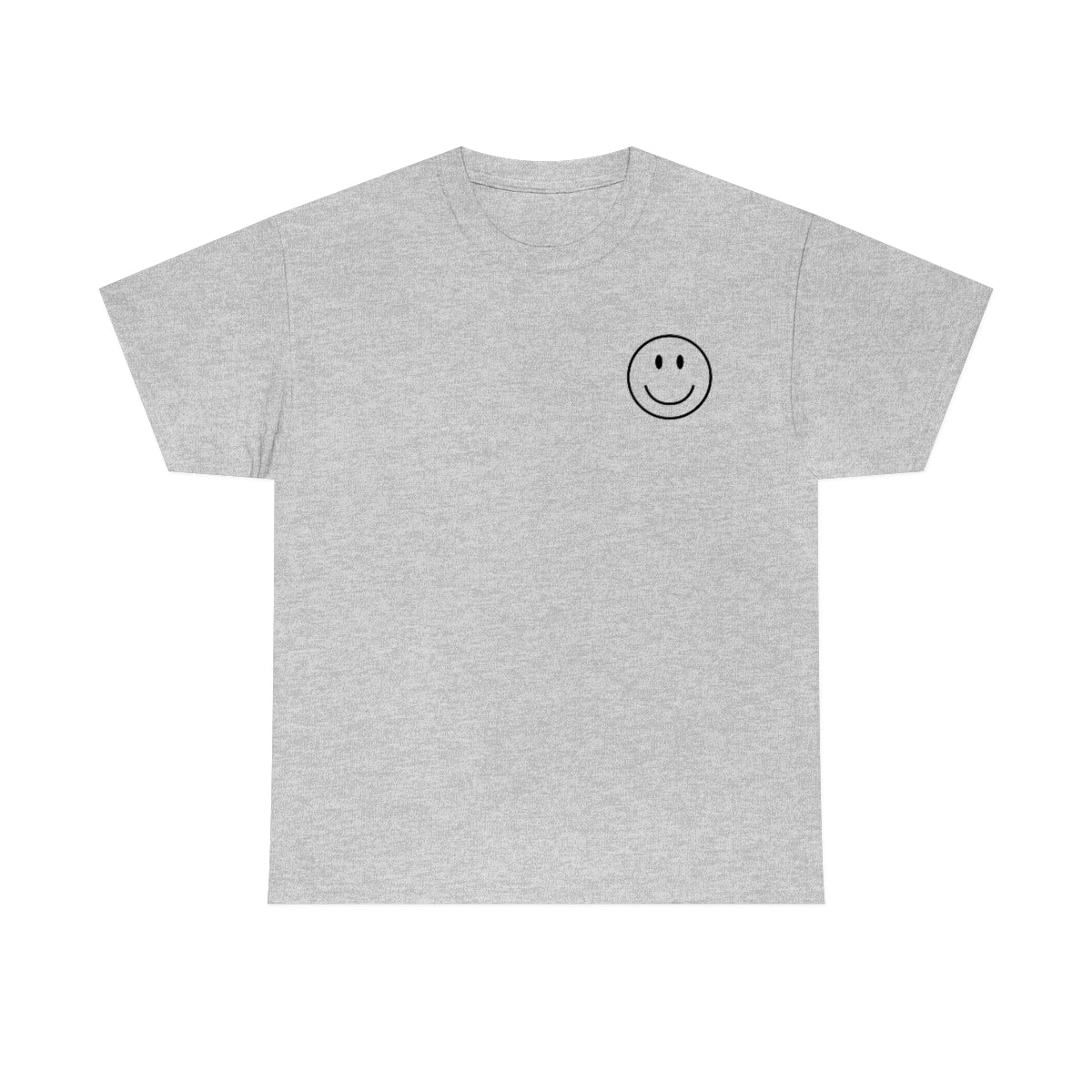 Keep On Smiling / T-shirt Unisex Heavy Cotton Tee / Light Colors