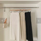 High Waisted Skirt Bias Waist Button