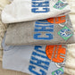 Chicago Basketball Vintage Oversized Cotton Sweatshirts
