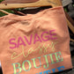 Savage Print Short sleeve Cotton T-shirts