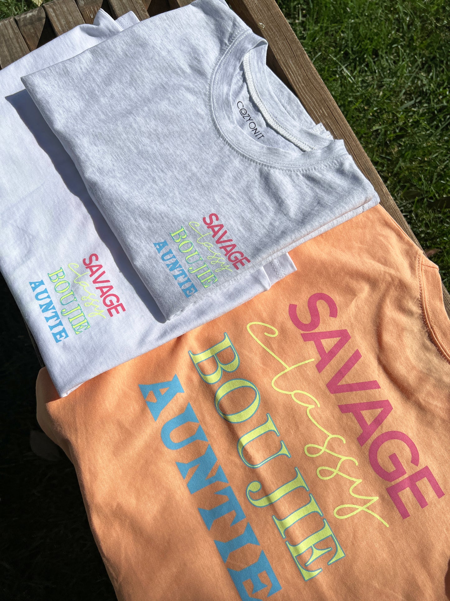 Savage Print Short sleeve Cotton T-shirts