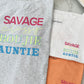 Savage Print Short sleeve Cotton T-shirts
