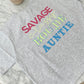 Savage Print Short sleeve Cotton T-shirts
