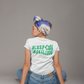 Keep On Smiling / T-shirt Unisex Heavy Cotton Tee / Green