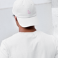 Dinosaur EMBROIDERY Cotton CAP / White