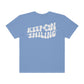 Keep On Smiling / Comfort Colors / Unisex Garment-Dyed T-shirt / White Font