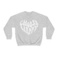 Choose Happy Sweatshirt / Unisex Heavy Blend™ Crewneck Sweatshirt